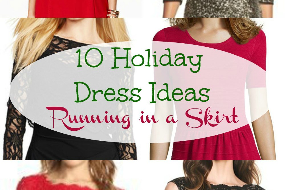 10 Holiday Party Dress Ideas Running in a Skirt