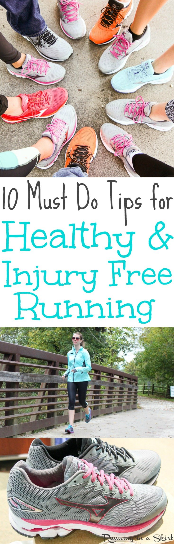 10 Must Do Tips for Healthy and Injury Free Running for life / Running in a Skirt