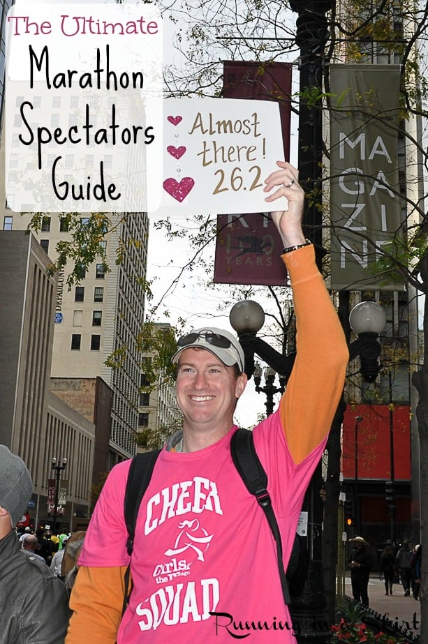 The Ultimate Marathon Specators Guide - support your runner