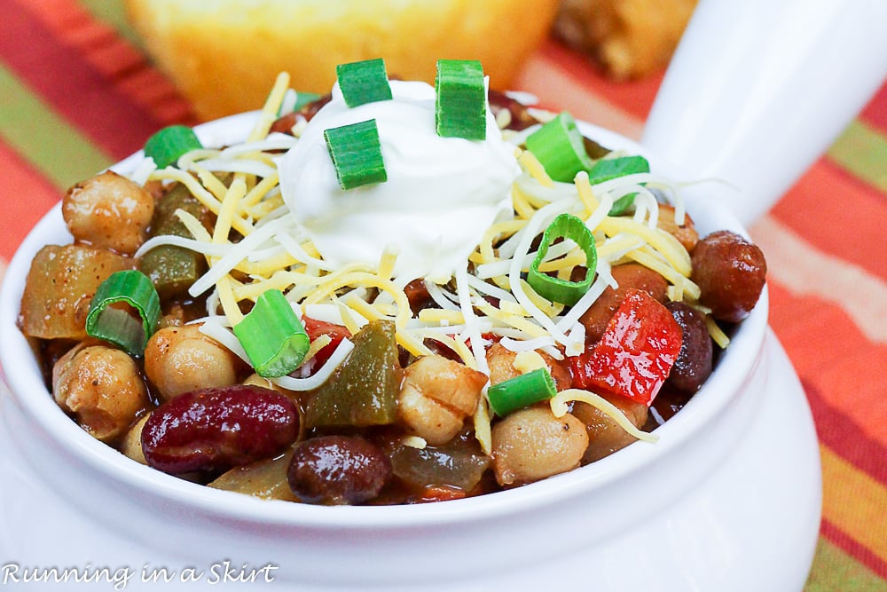 Crock Pot Award Winning Vegetarian Chili Recipe-62-3