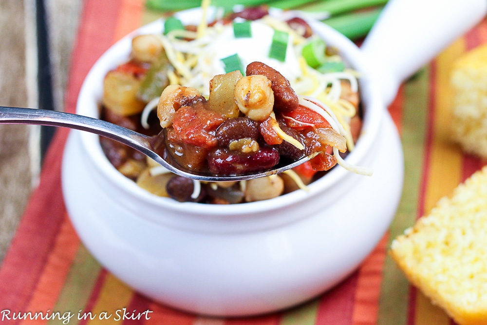 Crock Pot Award Winning Vegetarian Chili Recipe-89-8