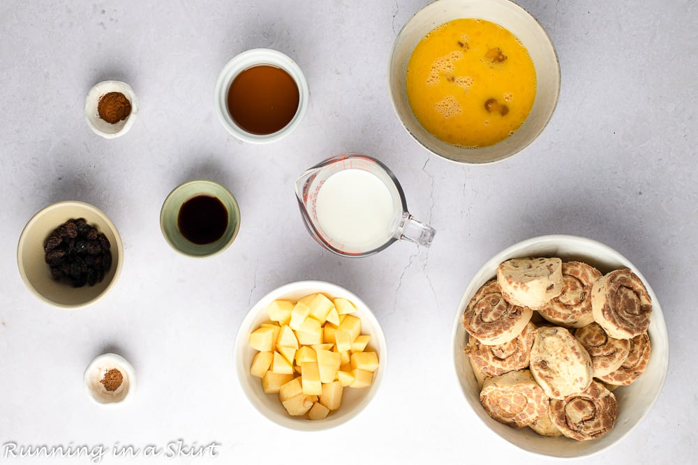 Crock Pot Cinnamon Roll Casserole « Running in a Skirt