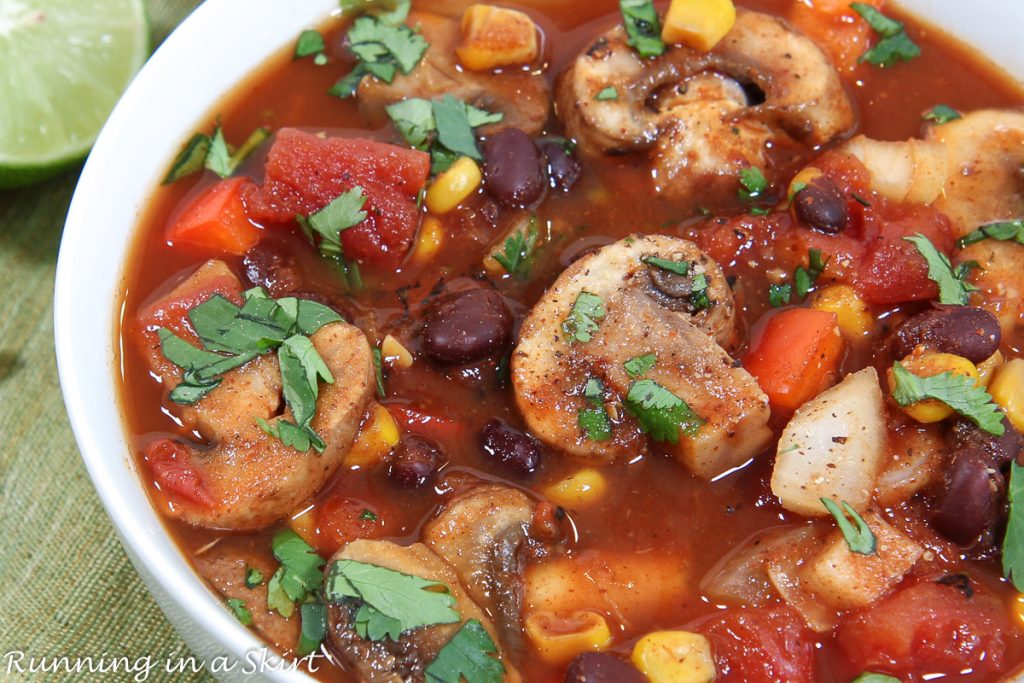 Crock Pot Mushroom Chili