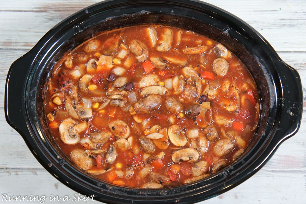 Cooked Mushroom chli.