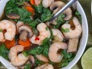 Spicy Shrimp Asian Soup