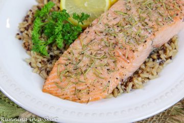 Easy Baked Salmon with Rosemary « Running in a Skirt