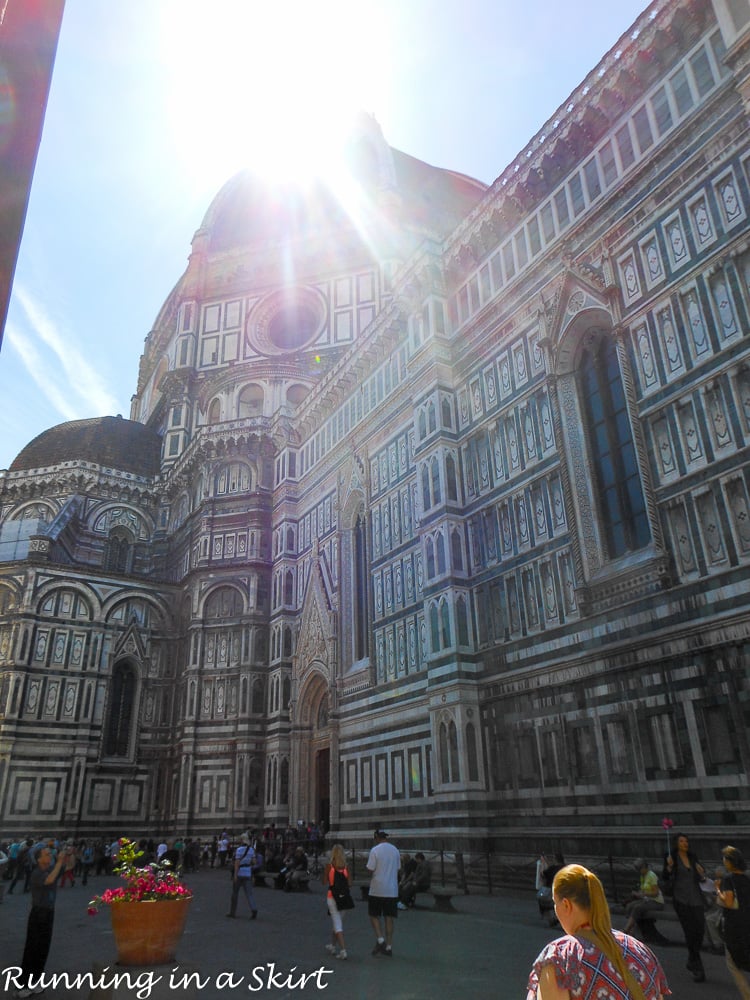 Italy Travel Blog, Florence in a Day- What to see & do! Running in a Skirt