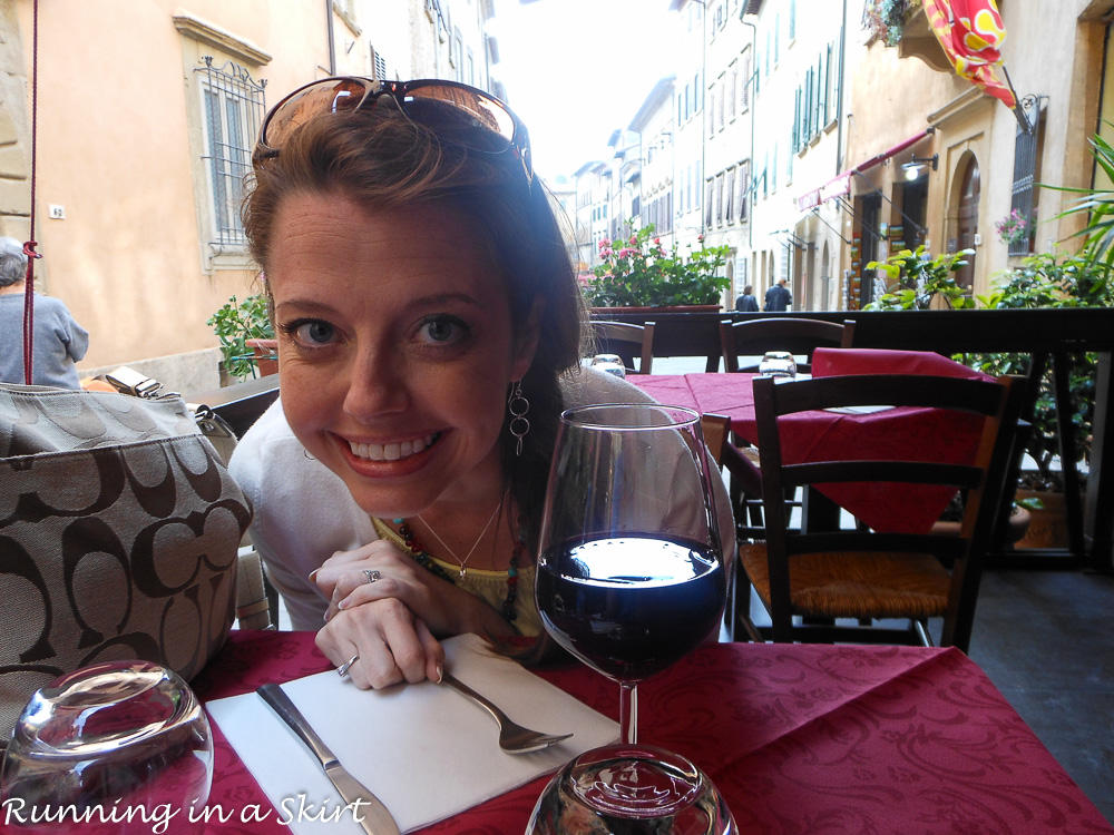 Touring the Tuscan Hill Towns by car. Where to go, and what to do, see & eat! / Running in a Skirt