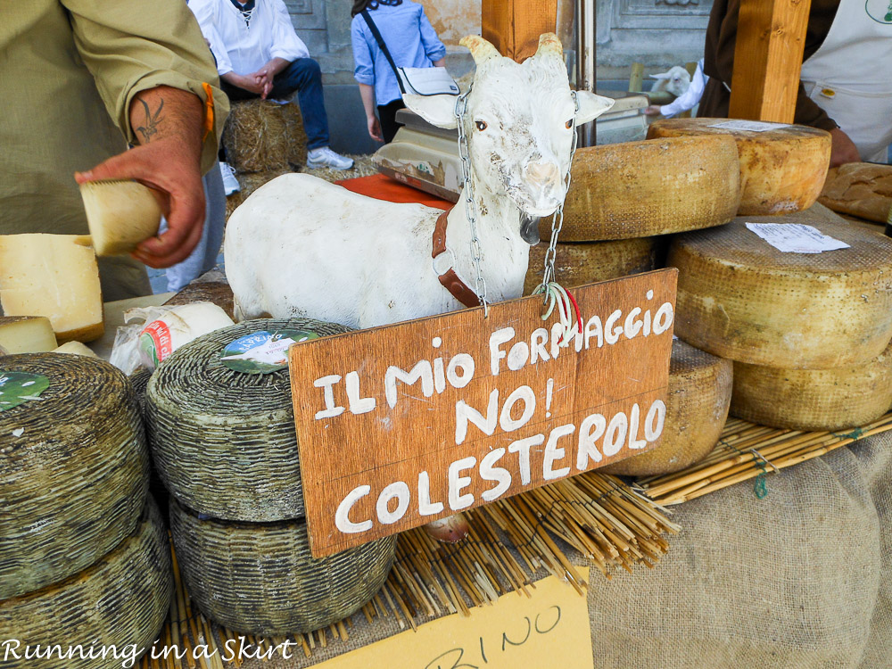 Touring the Tuscan Hill Towns by car. Where to go, and what to do, see & eat! / Running in a Skirt