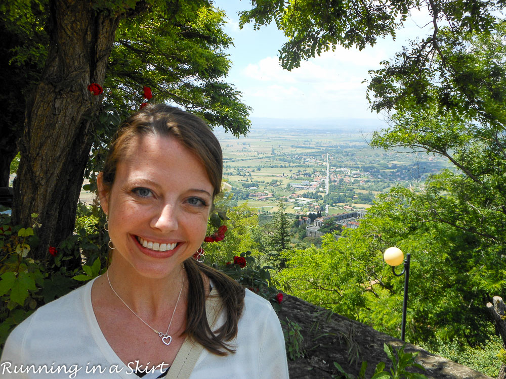 Touring the Tuscan Hill Towns by car. Where to go, and what to do, see & eat! / Running in a Skirt