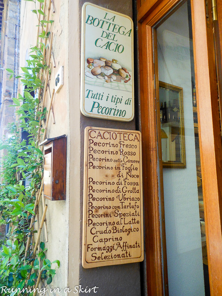 Touring the Tuscan Hill Towns by car. Where to go, and what to do, see & eat! / Running in a Skirt