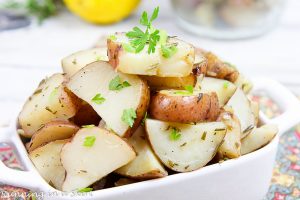 Crock Pot Rosemary Potatoes
