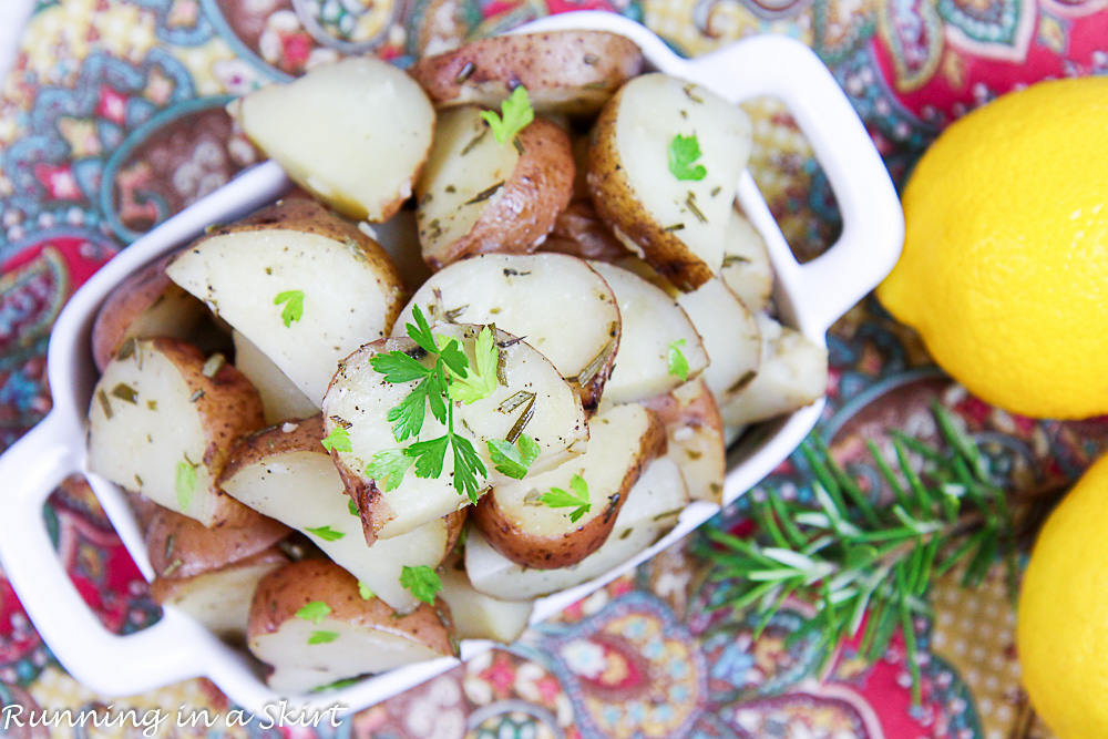 Crock Pot Rosemary Potatoes