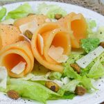 Close up of Tuscan Melon Salad