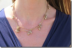 navy_dress_gold necklace