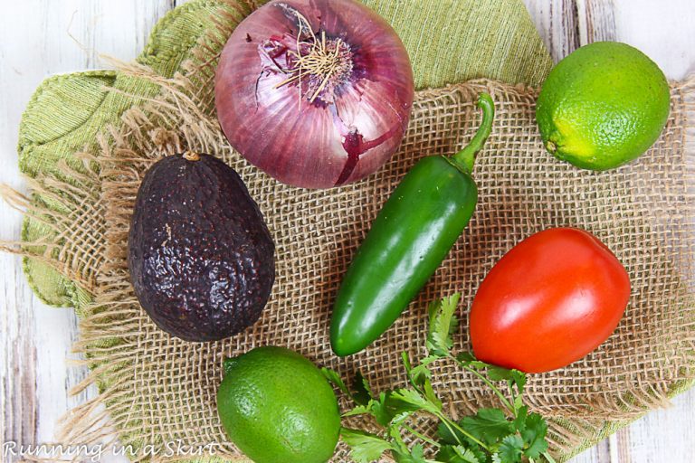 Guacamole for One Easy Small Batch Guacamole « Running in a Skirt