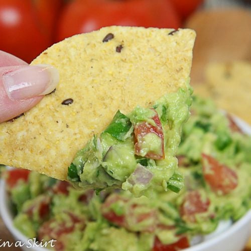 Guacamole for One Easy Small Batch Guacamole « Running in a Skirt