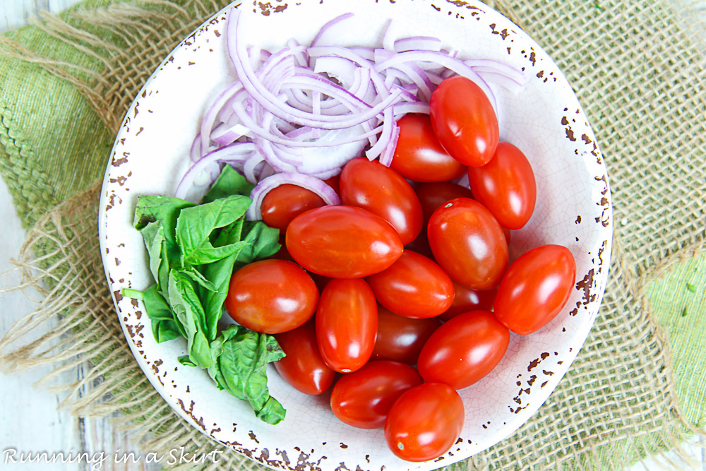 Ingredients for the recipe.