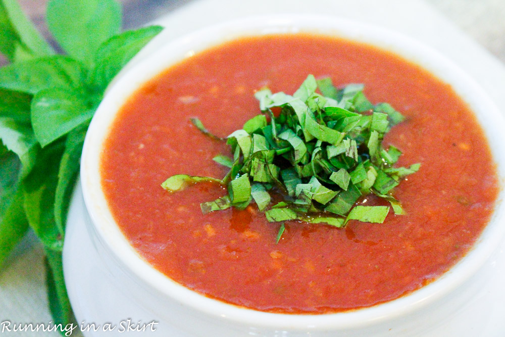 Healthy Crock Pot Tomato Basil Soup-image