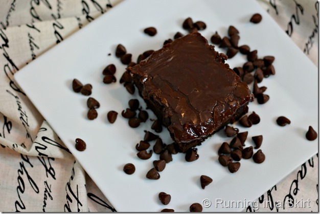 Black Bean Brownie - two ingredients for brownies! So fudgy that no one will believe the healthy secret ingredient!