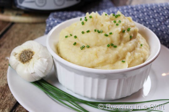 Crock Pot Loaded Mashed Potatoes