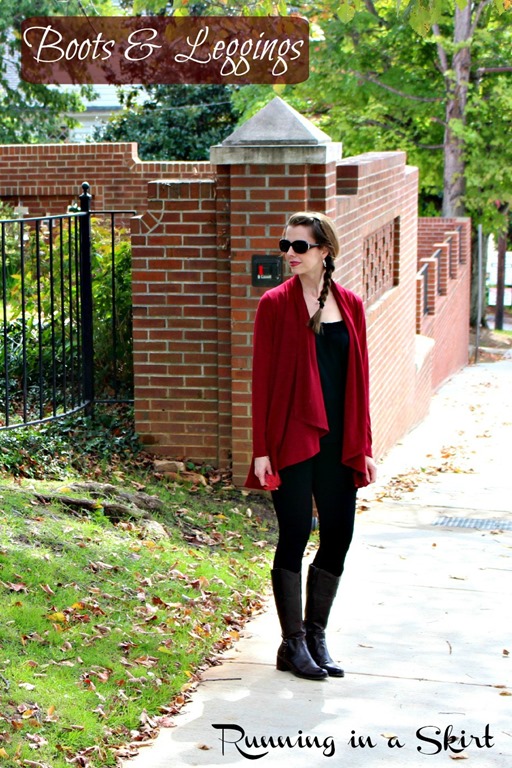 London Street Style: Black Tights And a Short Skirt - theSTYLEtti.com