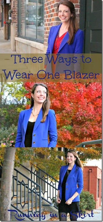 how to wear a blue blazer pin