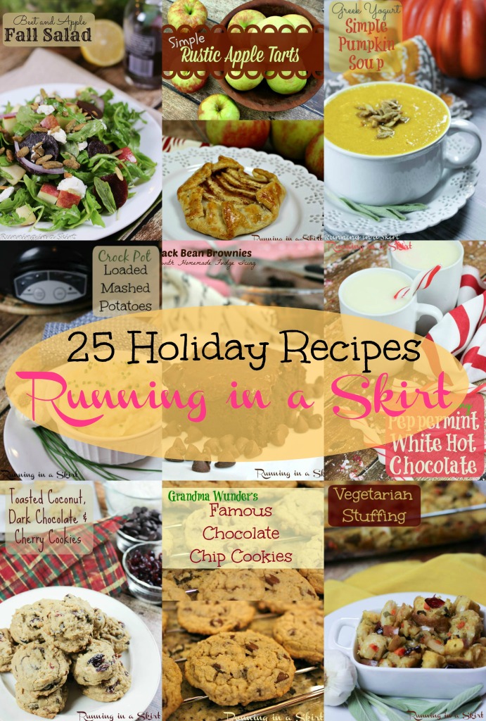 Holiday Recipe Roundup pin text