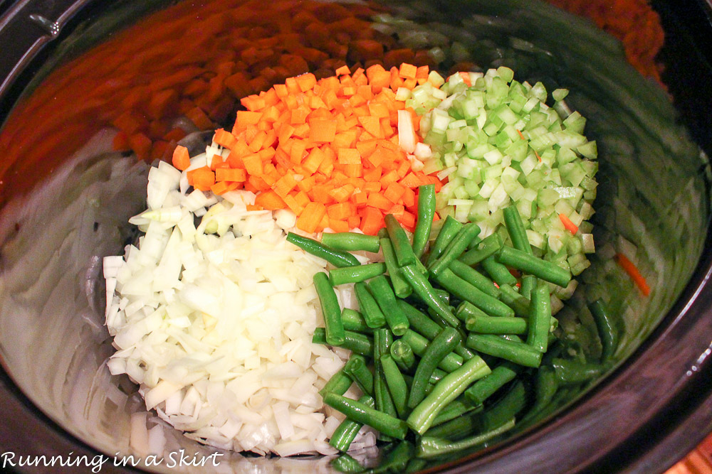 Easy Crock Pot Minestrone Soup recipe