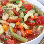 Easy Crockpot Minestrone Soup