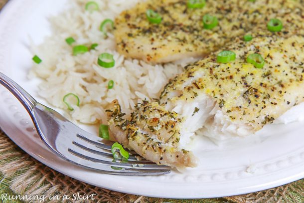 Lemon Pepper Tilapia - Oven Baked! « Running in a Skirt