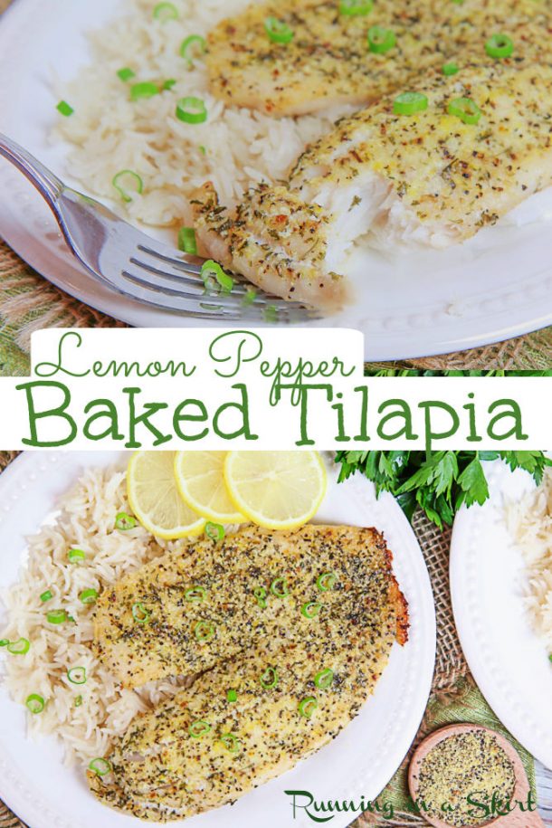 Lemon Pepper Tilapia Oven Baked! « Running in a Skirt
