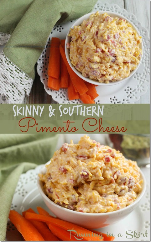 Skinny Homemade Pimento Cheese pin