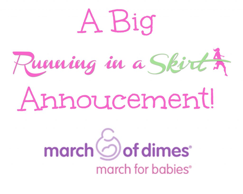 Julie Wunder March for Dimes 2015 Annoucement