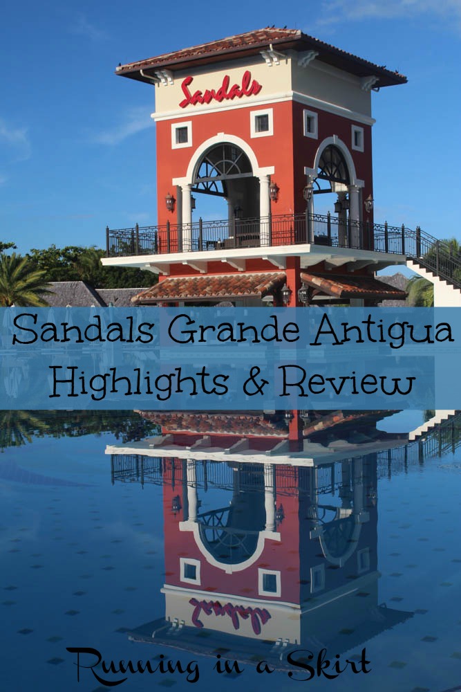 Sandals Antigua Review pin