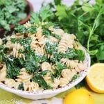 Healthy & Easy Kale Pasta recipe / Running in a Skirt