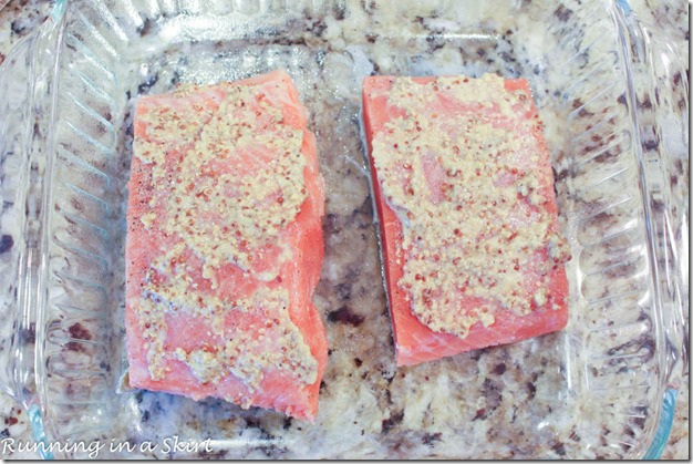 Pistachio Crusted Salmon Recipe / Running in a Skirt