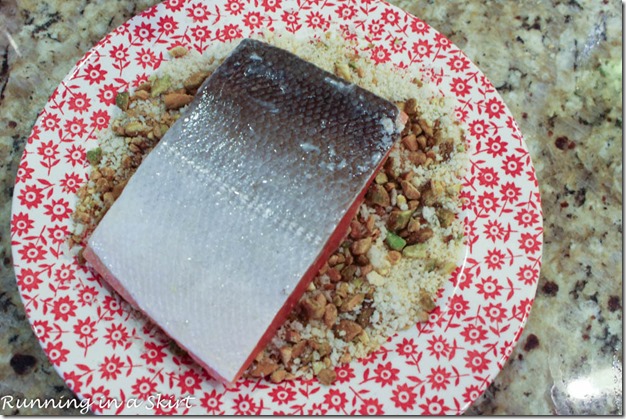 Pistachio Crusted Salmon Recipe-8-5-2