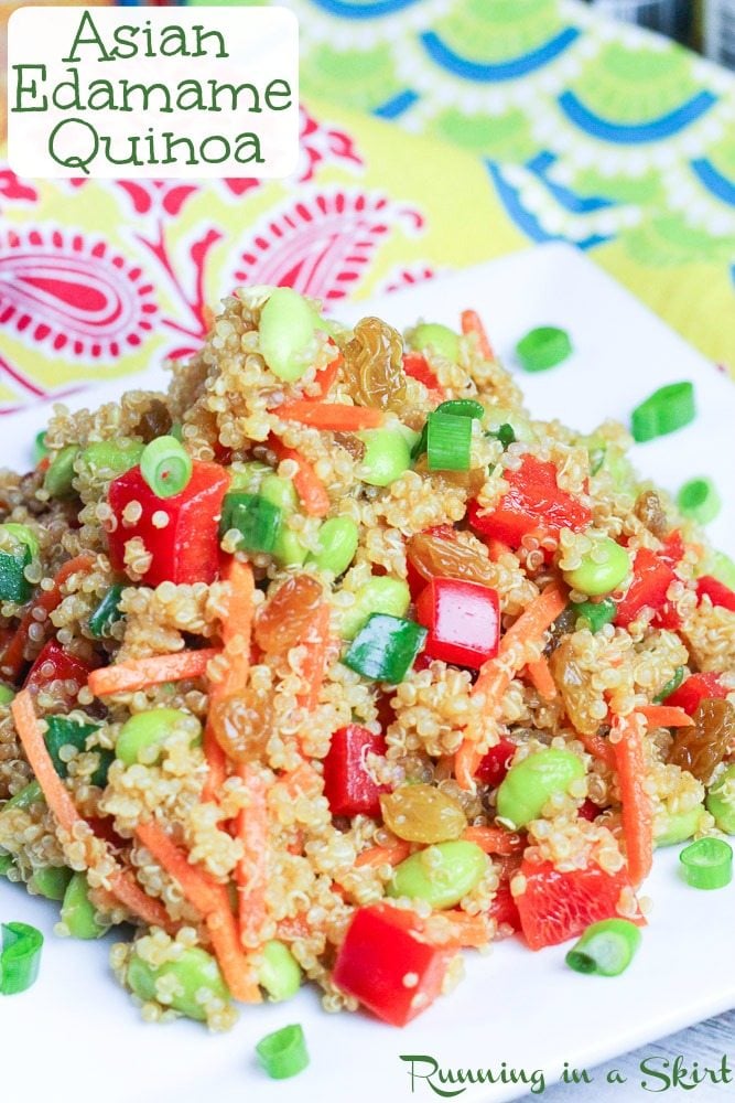 asian edamame quinoa