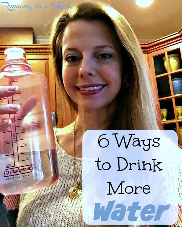 6 Ways to Drink More Water - easy tips to make a huge life change!