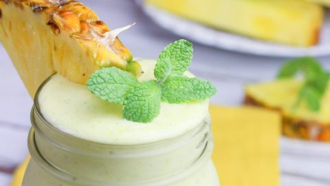 Pineapple Mint Smoothie recipe