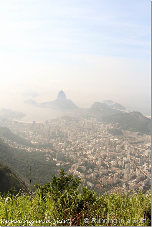 View from Christ the Redeemer- Rio Travel Guide including Rio Travel Tips