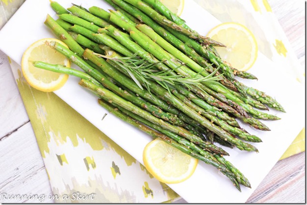 Lemon Rosemary Asparagus 