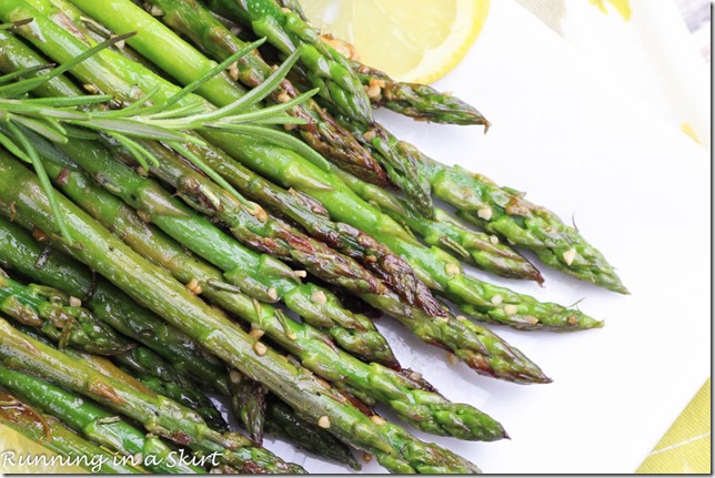 Lemon Rosemary Asparagus 