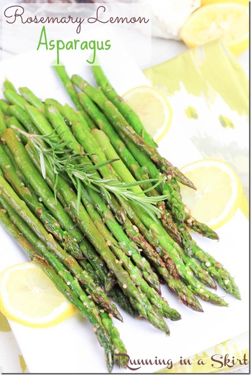 Lemon Rosemary Asparagus 