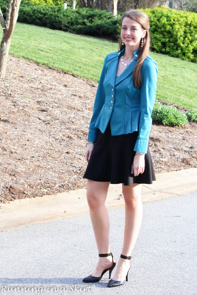 How to Pull off a Suit without looking frumpy!  This professional look can still be fashionable! / Running in a Skirt