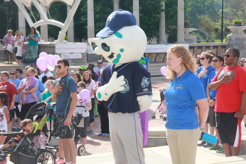 march for babies tourists