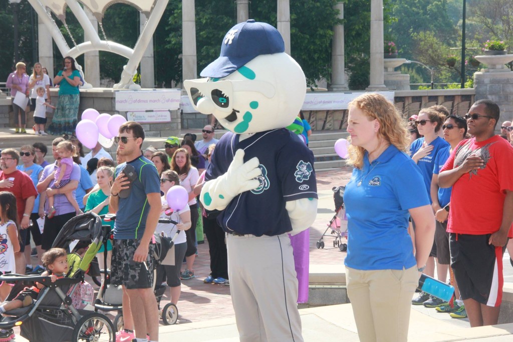 march for babies tourists