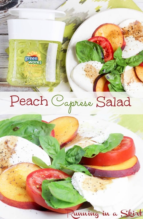 Peach Caprese Salad