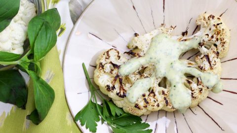 Grilled Cauliflower Steak